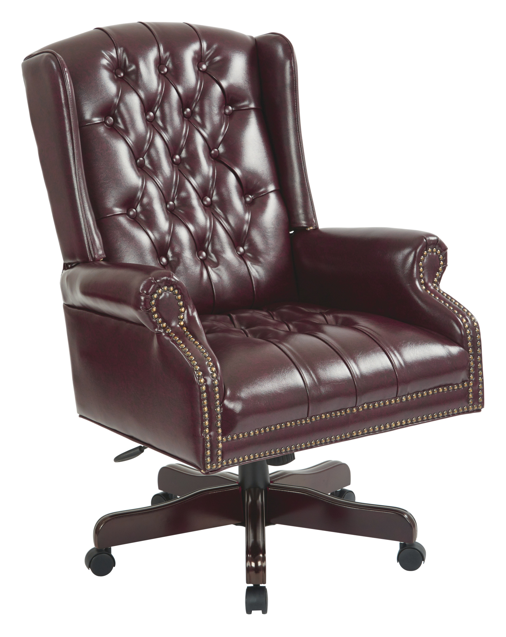 OfficeStar WorkSmart TEX220 Series Deluxe Traditional High Back