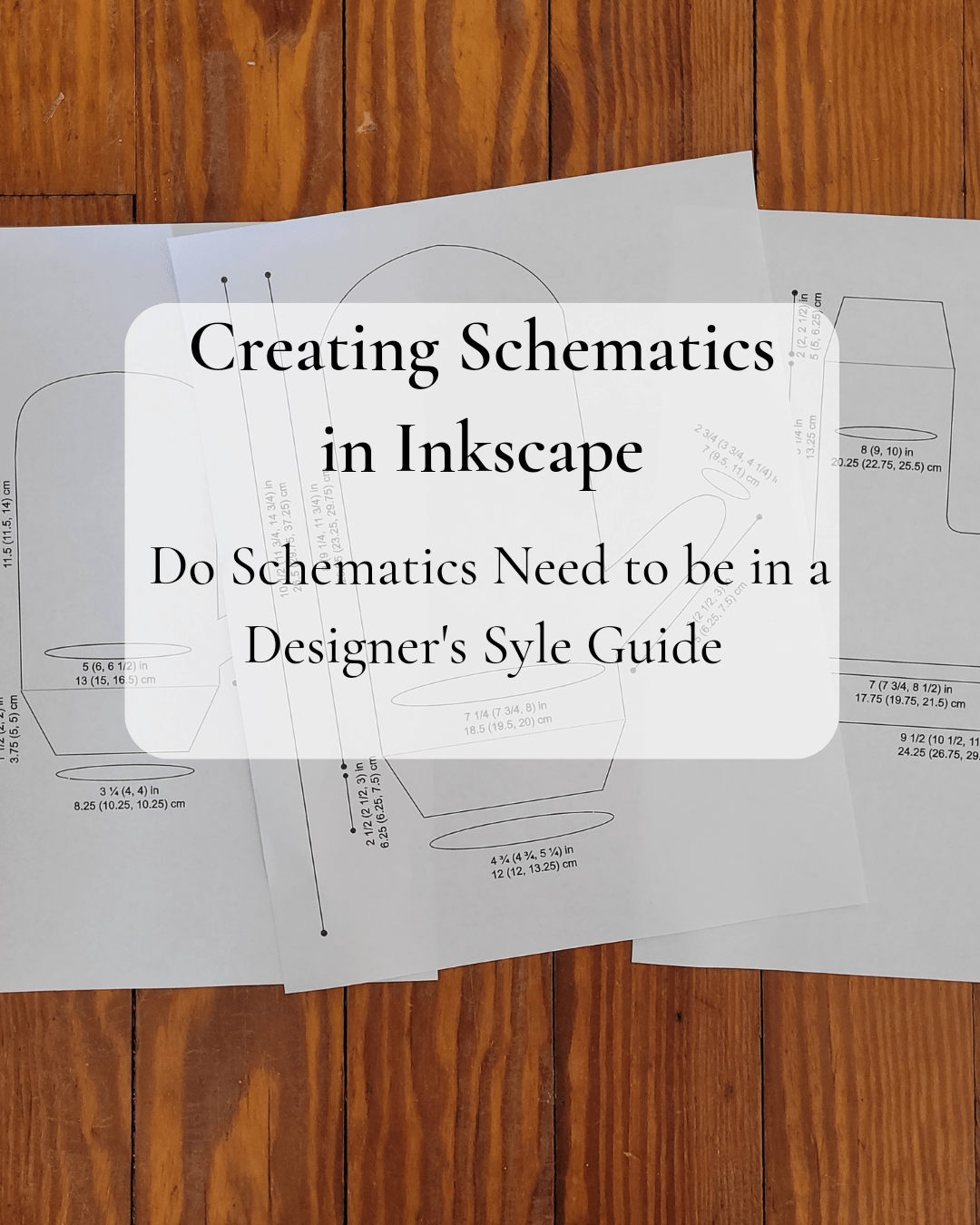 Schematics & Style Guides – Works Of Our Hands