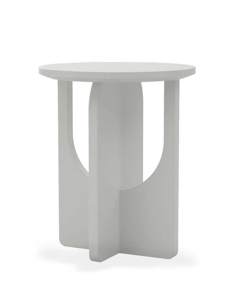 Plank Small Round Panel Coffee Table WORKSPACE