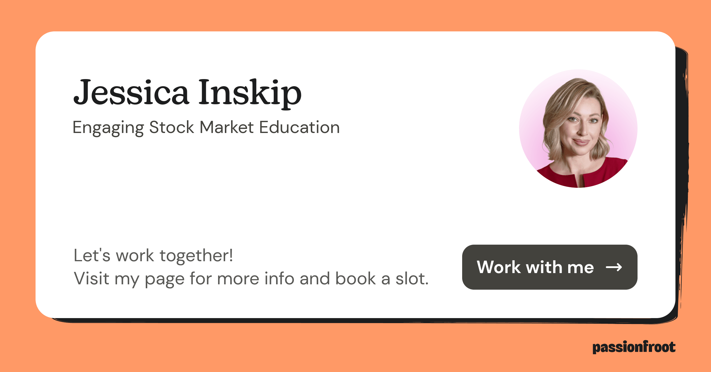 Jessica Inskip Passionfroot