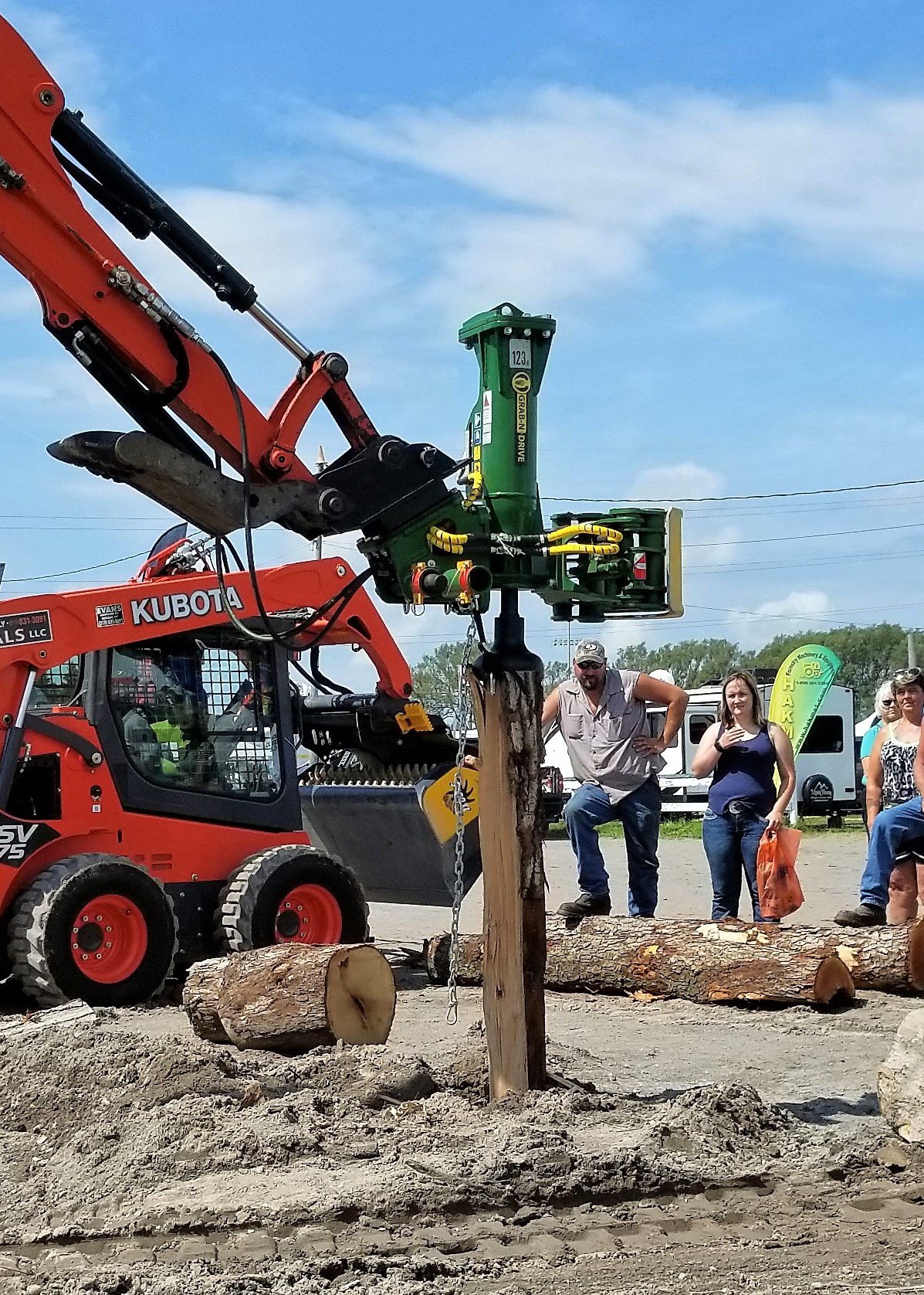 ExacOne GrabNDrive Post Driver Ransome Attachments