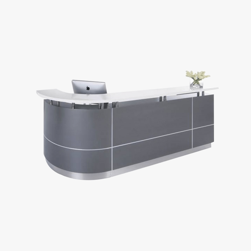 Executive JShape Reception Desk Workstations