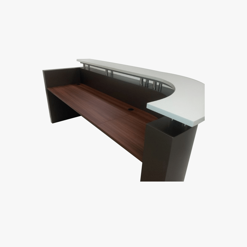 Executive JShape Reception Desk Workstations