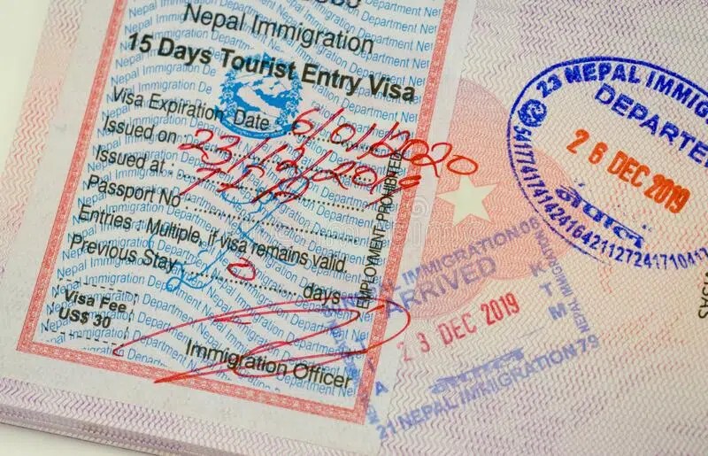 Nepal Visa Requirements Application, Fees and Requirements Work