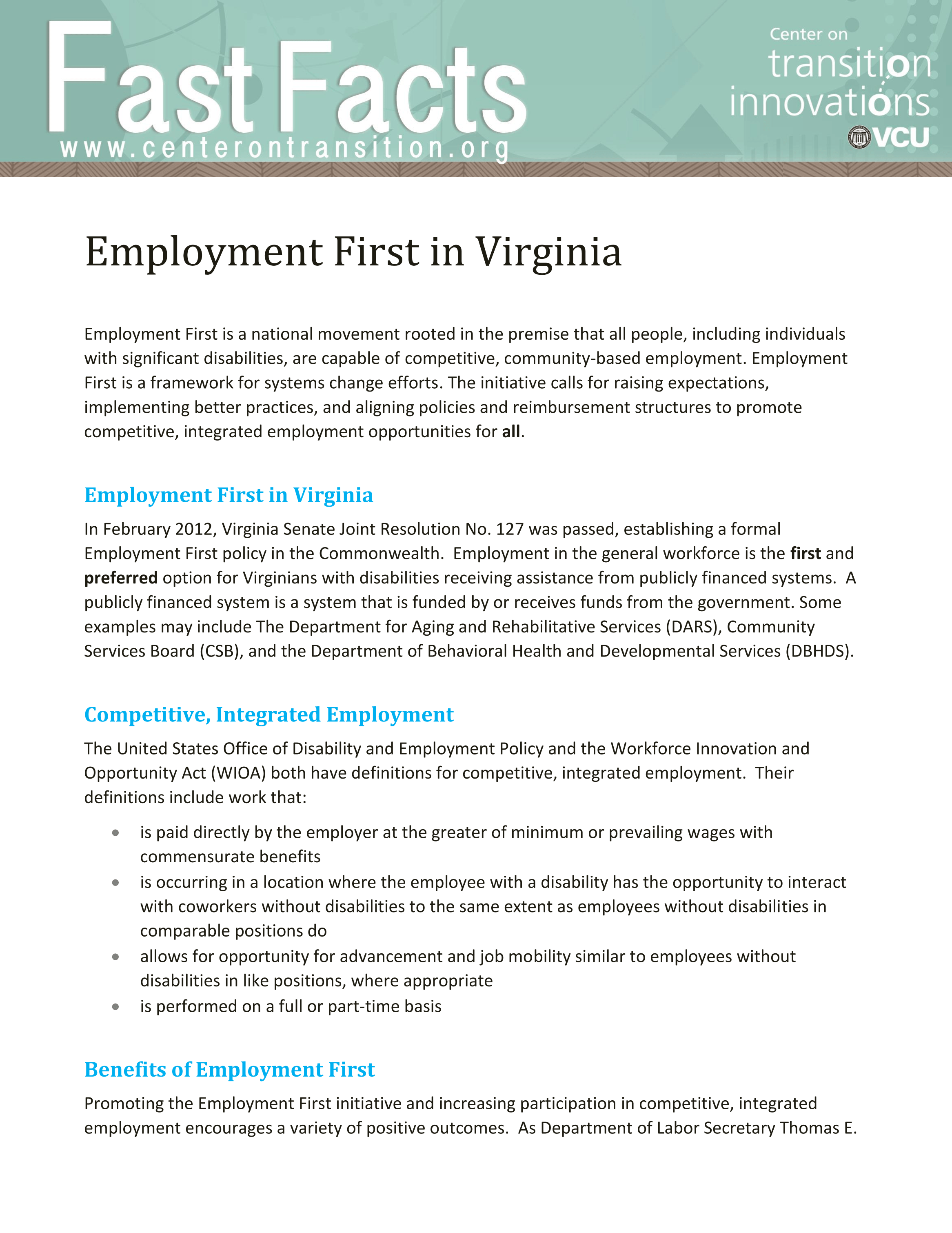 View Resource VCU RRTC