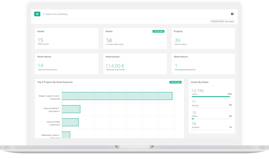 Tools & Equipment Tracking Software App WorkTrek