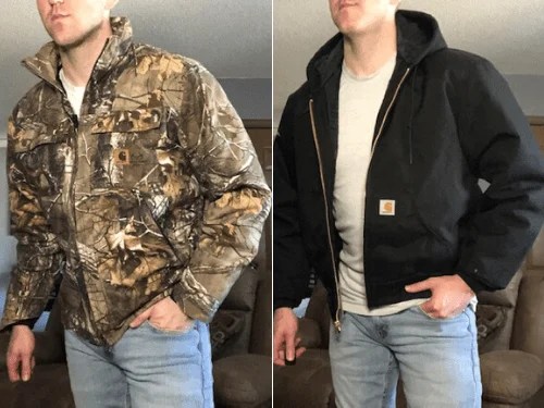 Carhartt Jacket Sizing Guide w/ Photos [Fit Big or Small?] – Work Wear