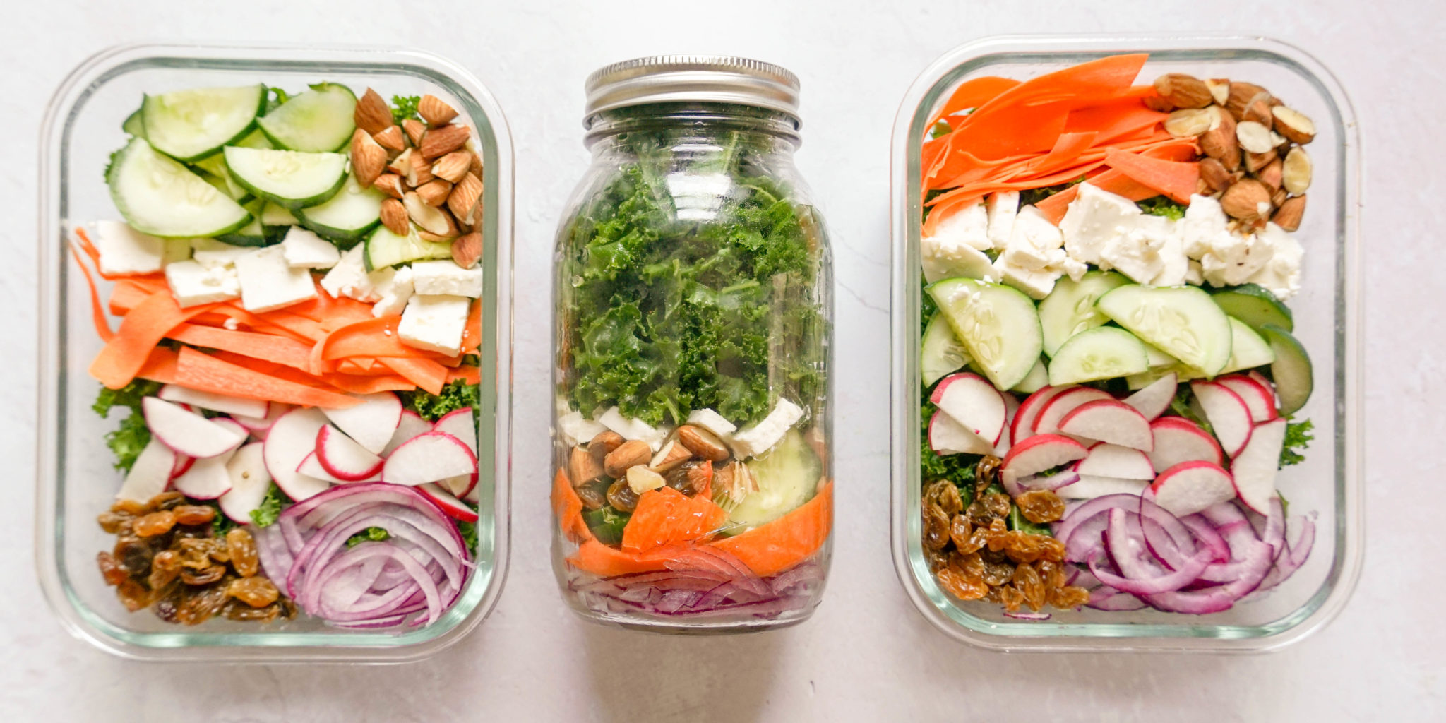 The "Everyday" Kale Salad With Homemade Dressing Workweek Lunch