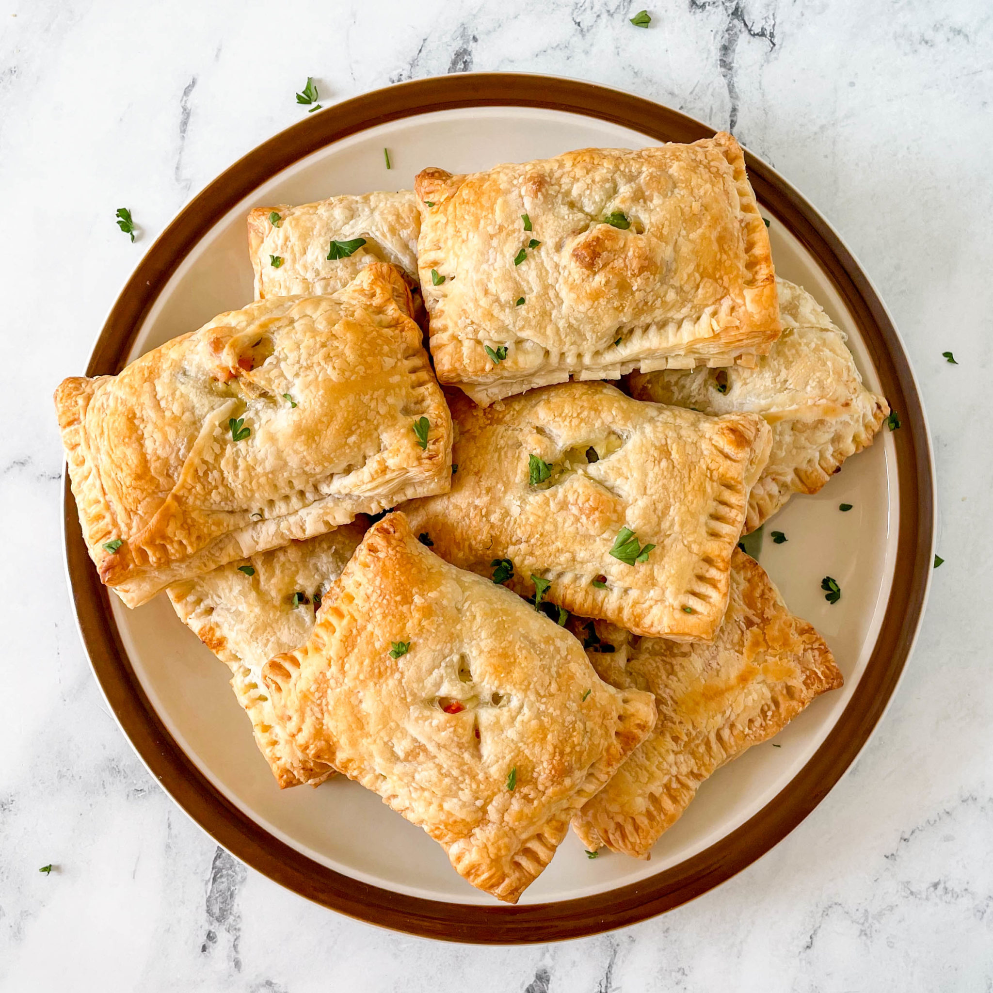 Vegan Pot Pie Pockets (Perfect for Holiday Parties!) Workweek Lunch
