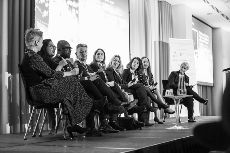 Images from the We Are Tech conference. Etc Venues. 26NOV18