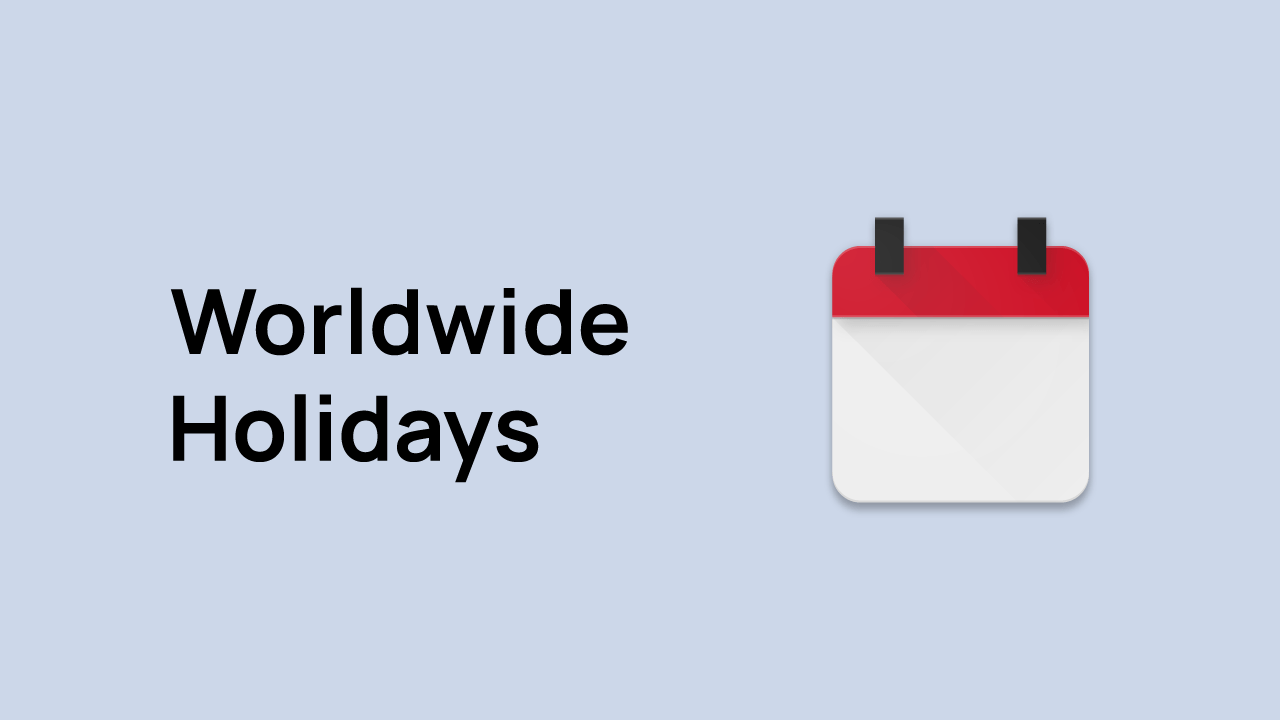 World Holidays Festivos en el Mundo Feriados en el Mundo