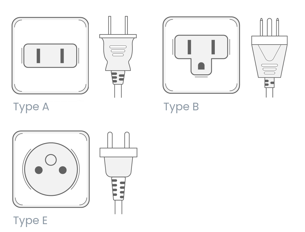 French Polynesia Power Adapter Electrical Outlets & Plugs World