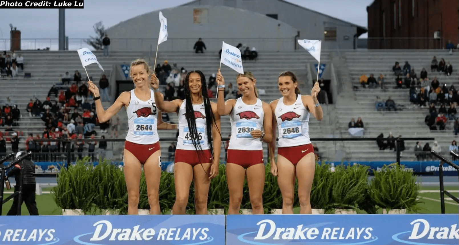 Arkansas Women Dominate 4x800 On Drake Relays Return WorldTrack And