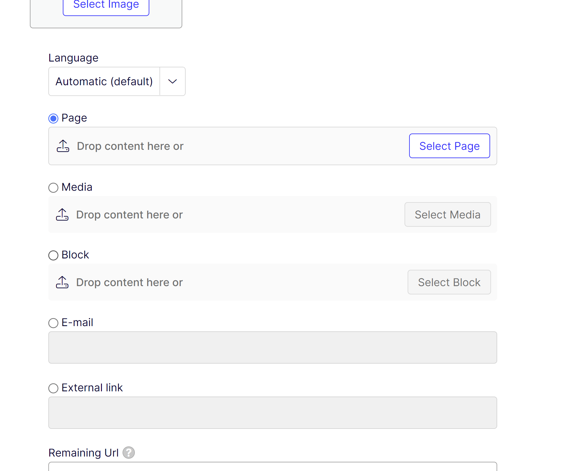 Extending the HyperLink with custom field Optimizely Developer
