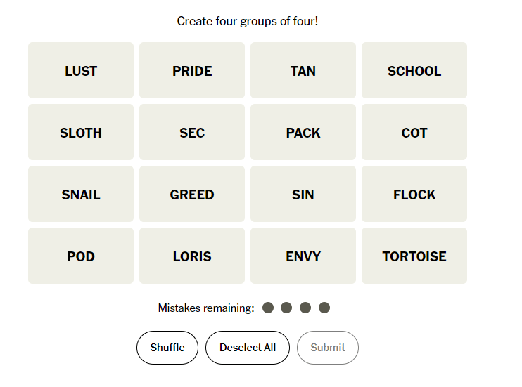 Connections Today ‎👉 Answer Solution & Guides