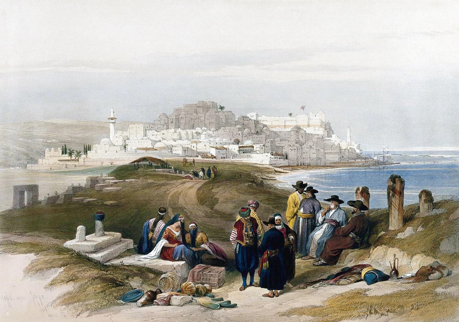 Jaffa, ancient Joppa, as the chief harbour of Judaea.