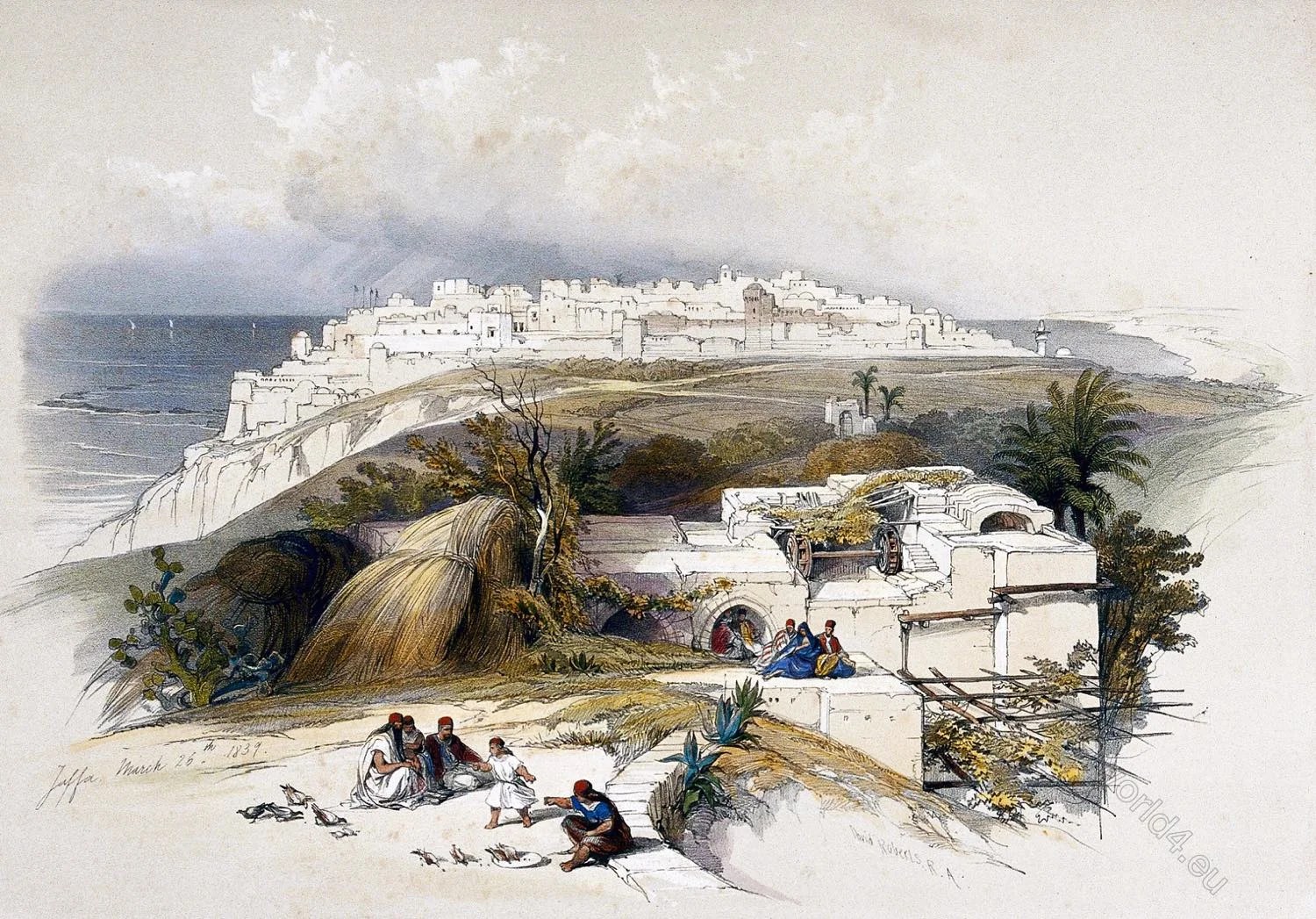 Jaffa, ancient Joppa, as the chief harbour of Judaea.