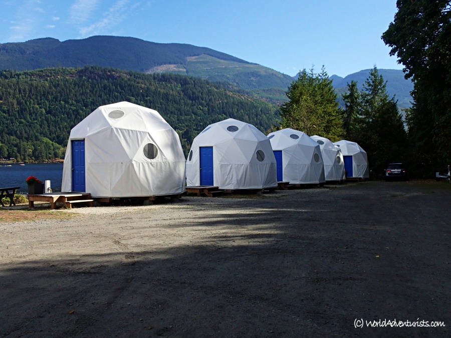 Glamping In A Geodesic Dome On BC's Sunshine Coast World Adventurists