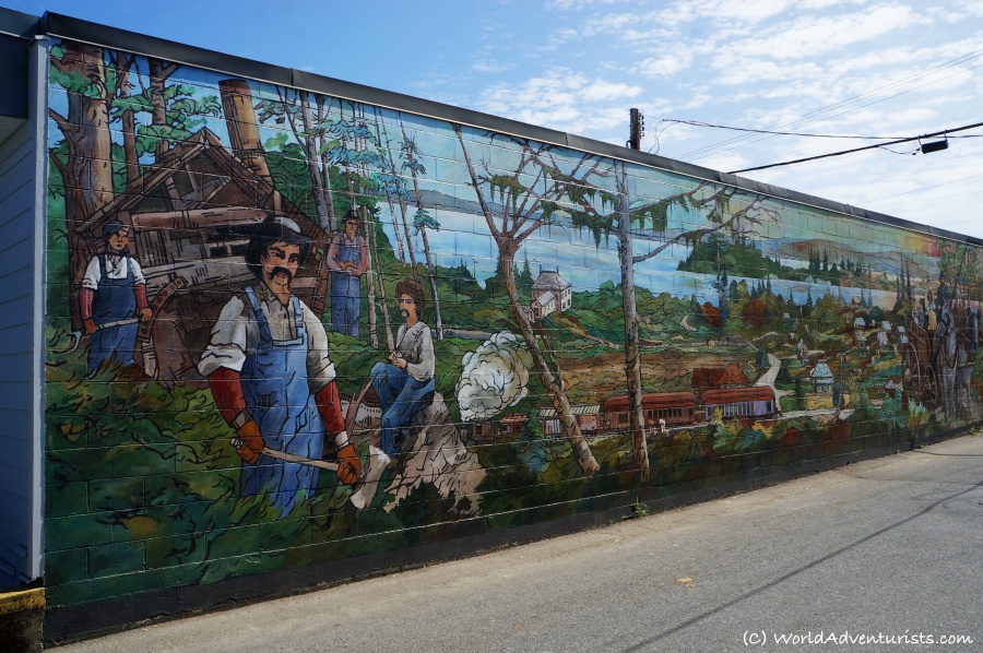 The Amazing Murals of Chemainus On Vancouver Island World Adventurists