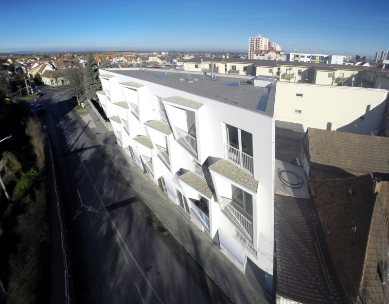 “North star” apartment shines out with its distortional balconies