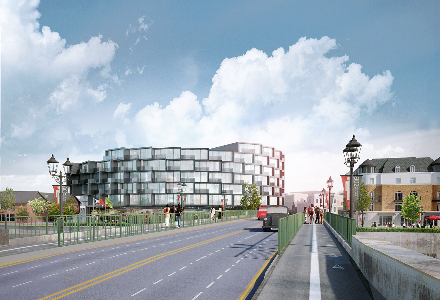 Staines Upon Thames residential development by Architects of Invention