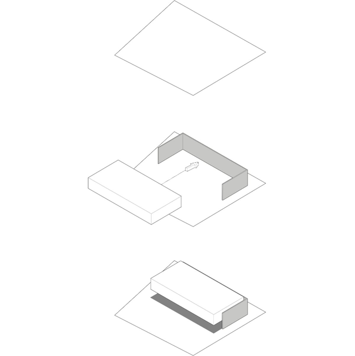 A 25,50 metrelong ramp creates smooth transition between rooms in the