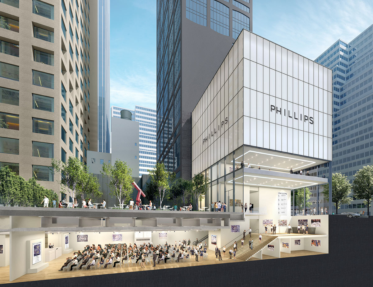 studioMDA to design new headquarters of Phillips Auction House at 432
