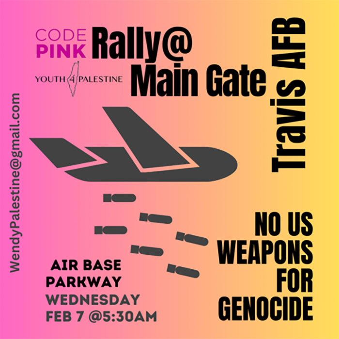 Let's Shut Down Travis Air Force Base World BEYOND War