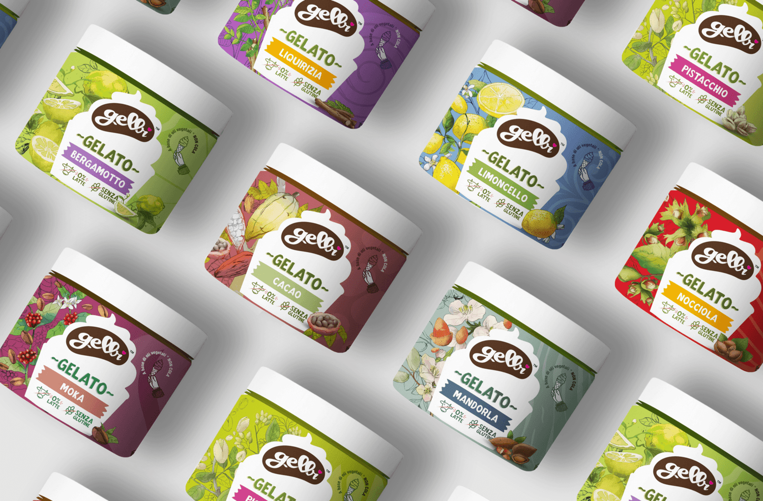 Gelbi Ice Cream Packaging World Brand Design Society