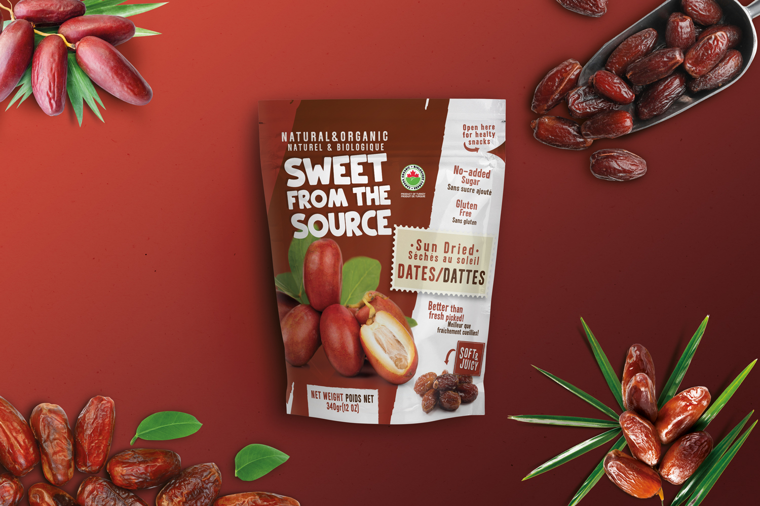 Sweet From the Source Packaging Design from Turkey World Brand Design