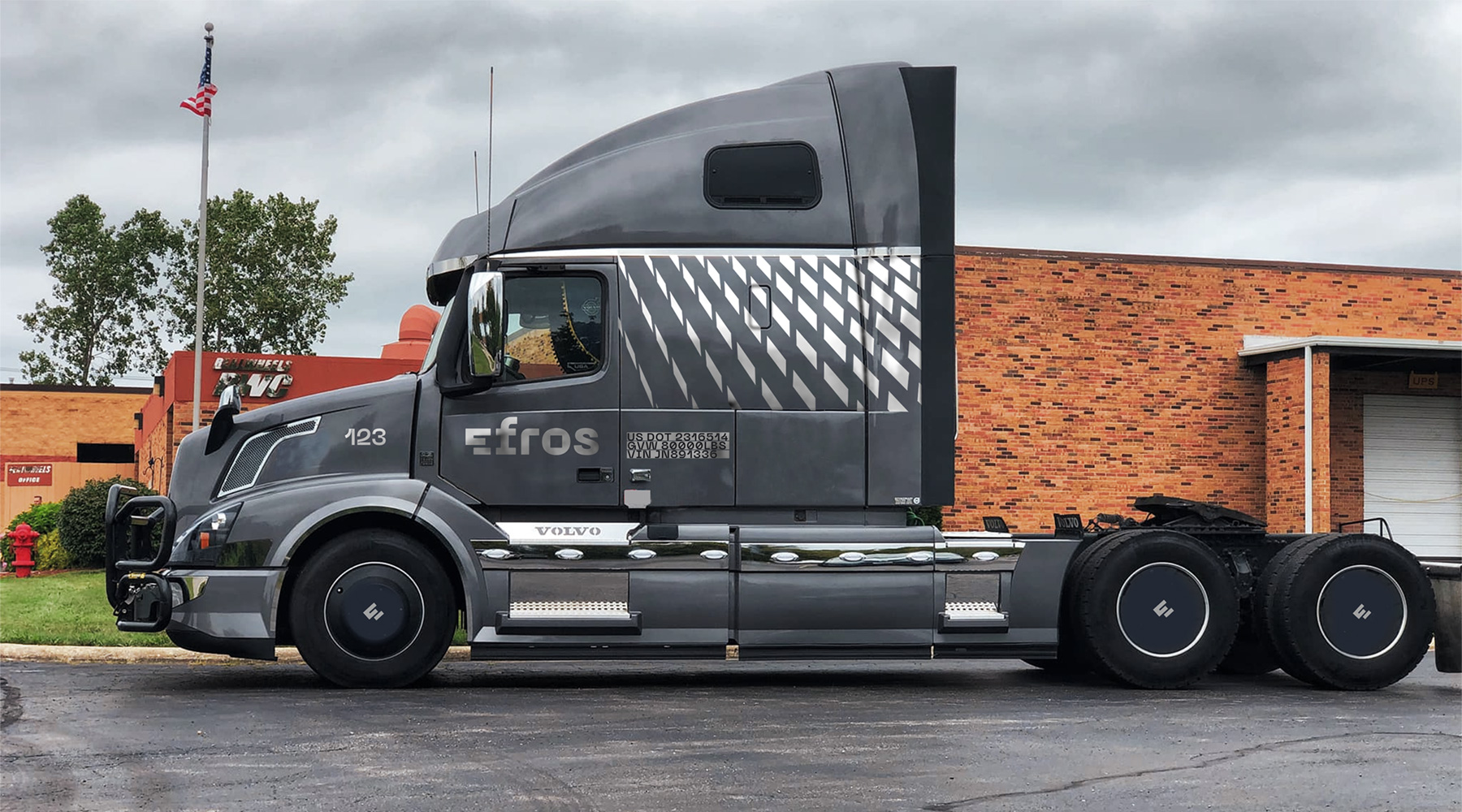 Visual Identity for a Freight Carrier, Operating in the United States