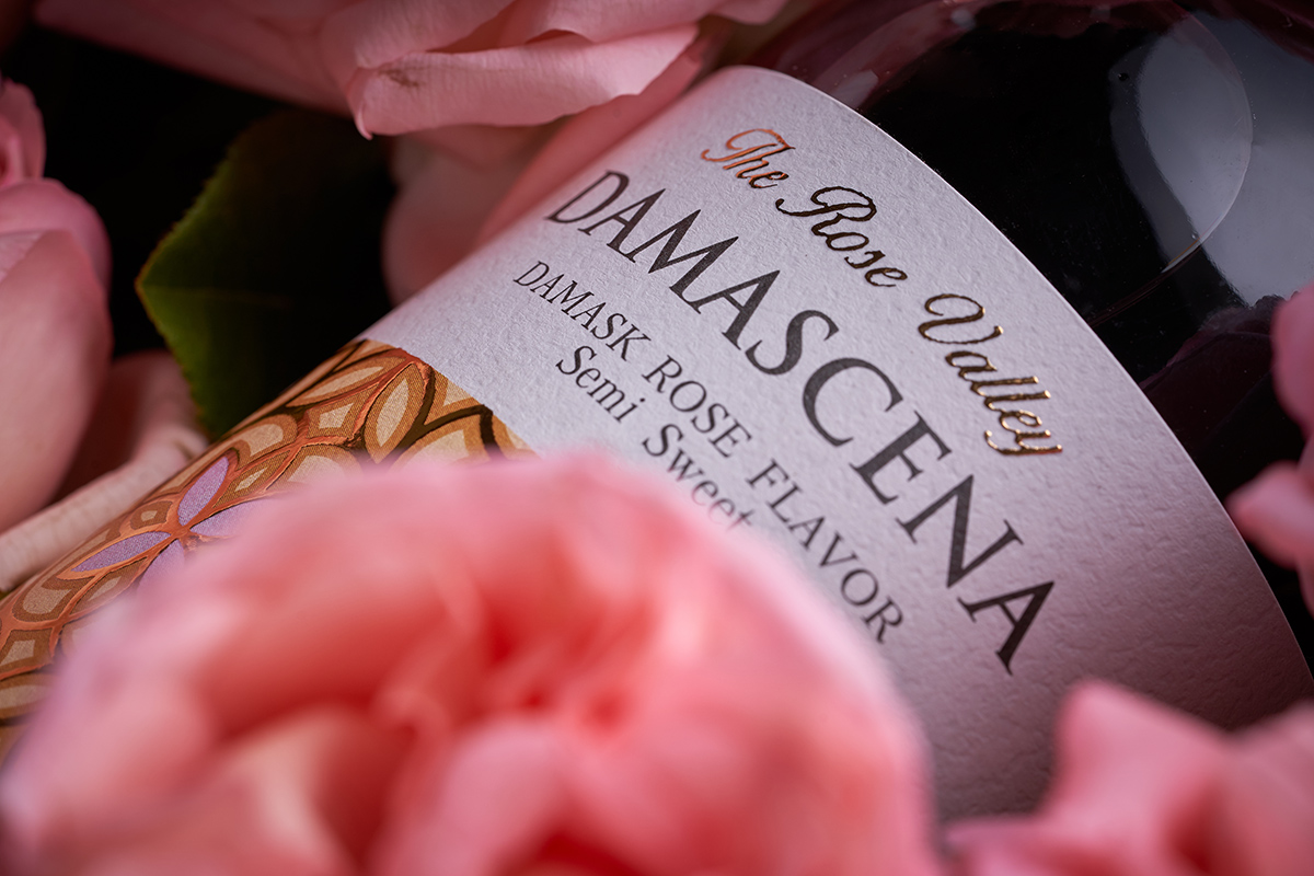 Damascena Rose Wine Label Packaging Design World Brand Design Society