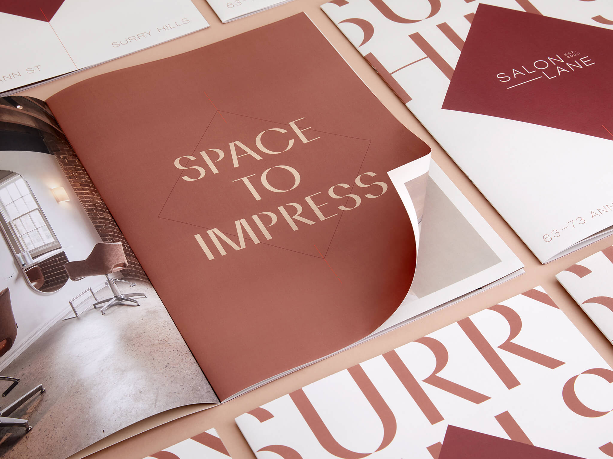 SomeOne Sydney Create Branding for New Flexible Concept Space Salon