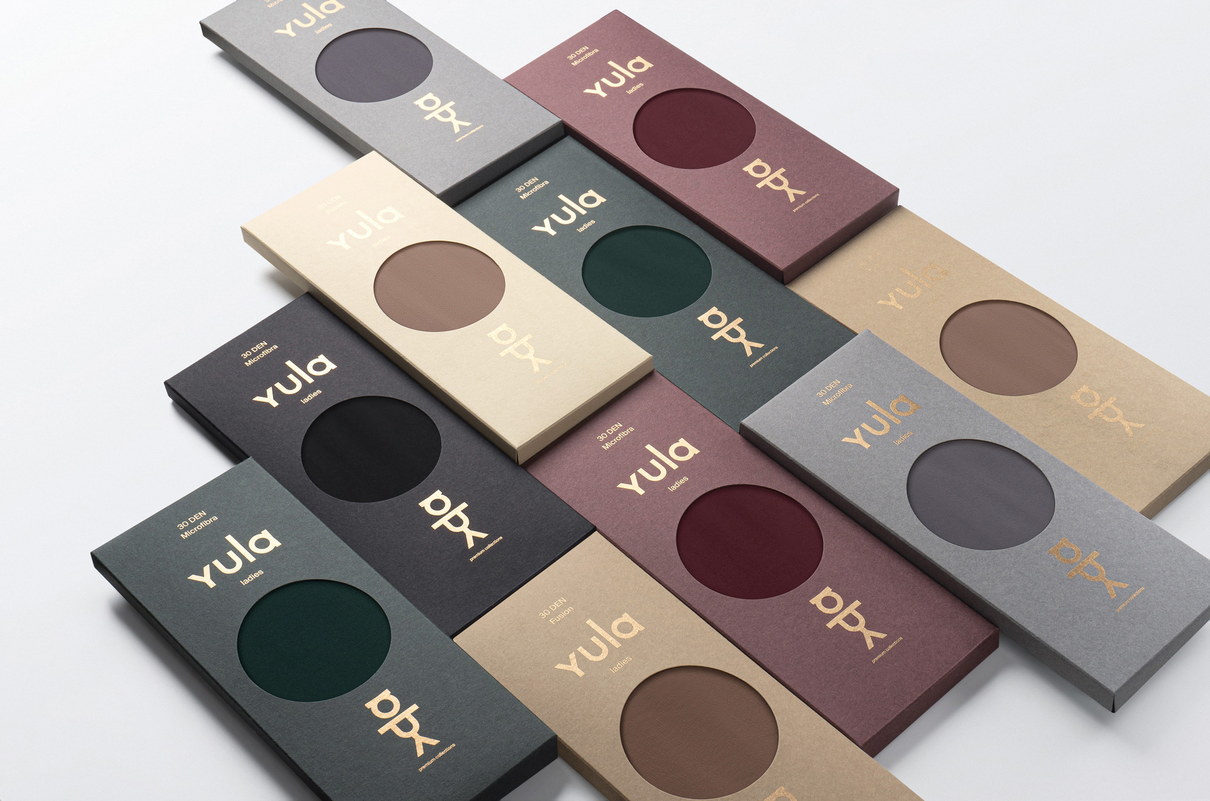 Packaging Design for Women’s Yula Ladies Tights Collection by Rolling