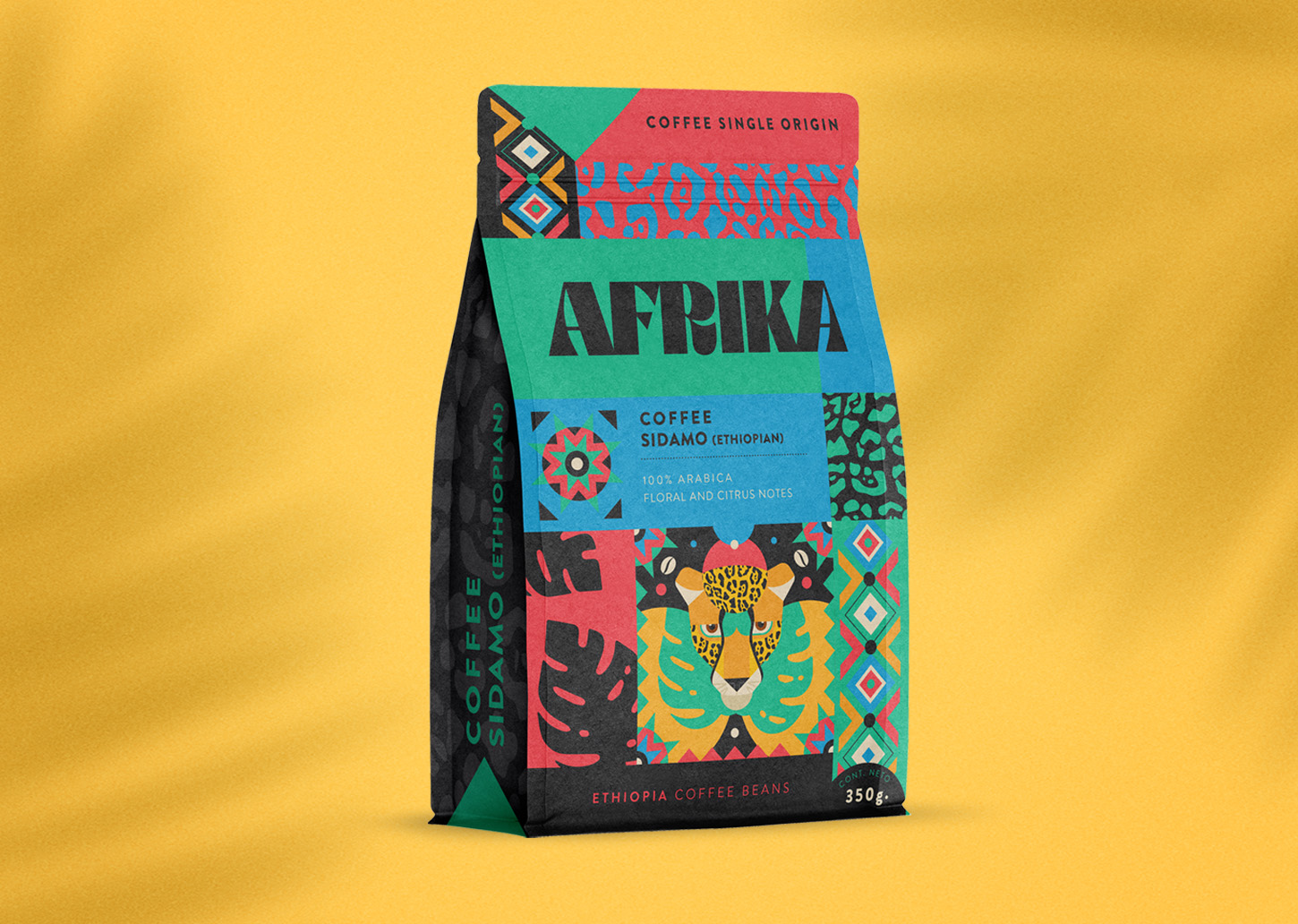 Packaging Design for Afrika Coffee Single Origin by Emi Renzi World