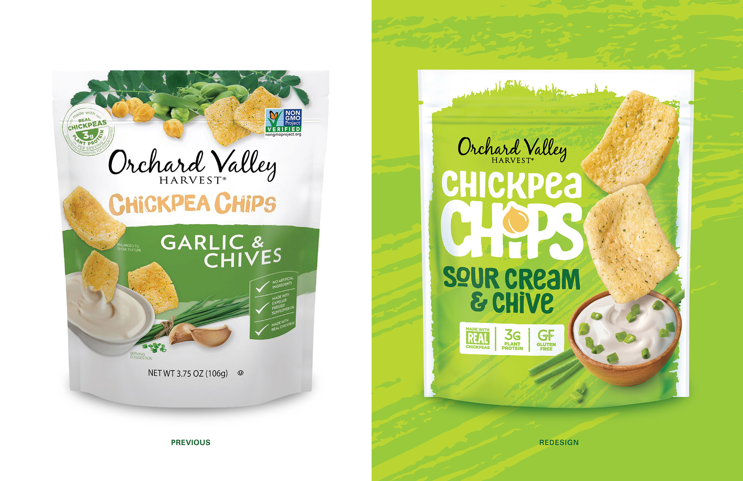 Orchard Valley Harvest Chickpea Chips World Brand Design Society