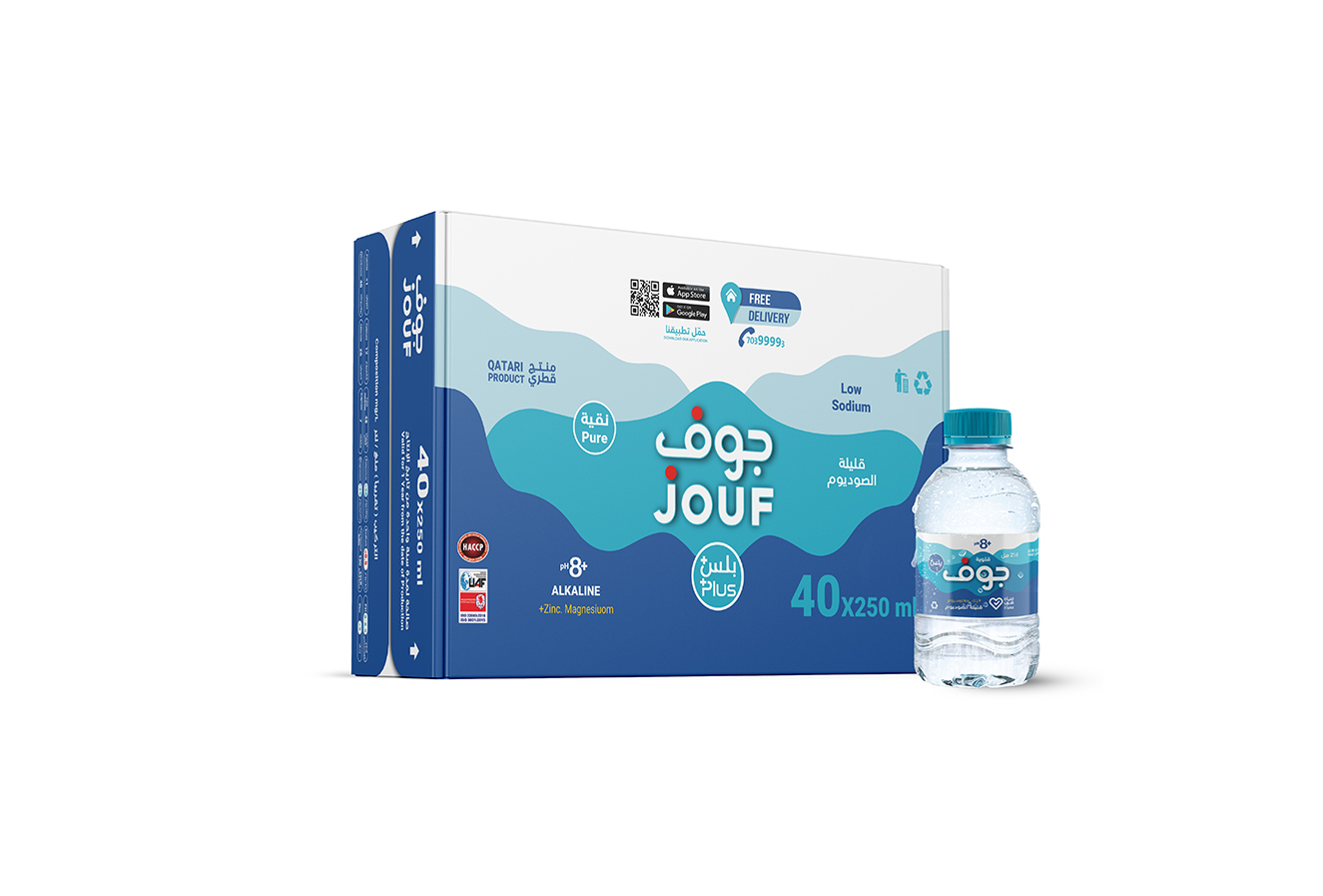 Jouf Water Rebranding in Qatar World Brand Design Society