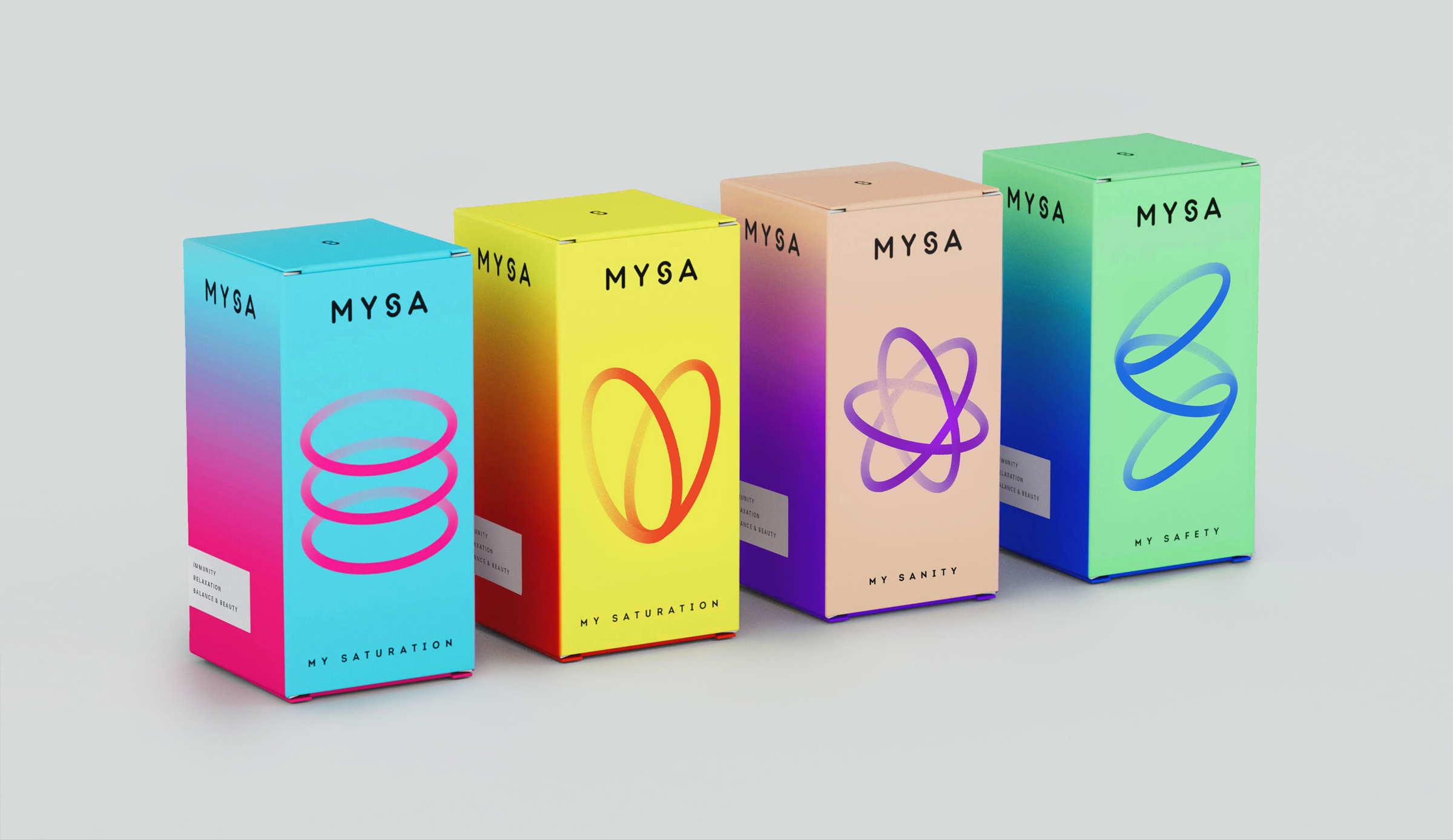 MYSA Personalised Vitamins Kits Packaging Design World Brand Design