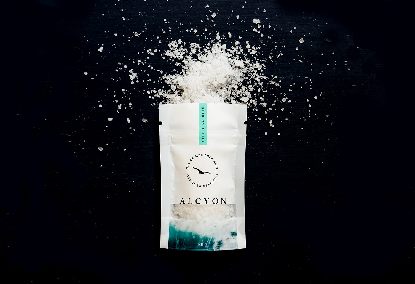 Alcyon Sea Salt Brand Identity and Packaging World Brand Design Society