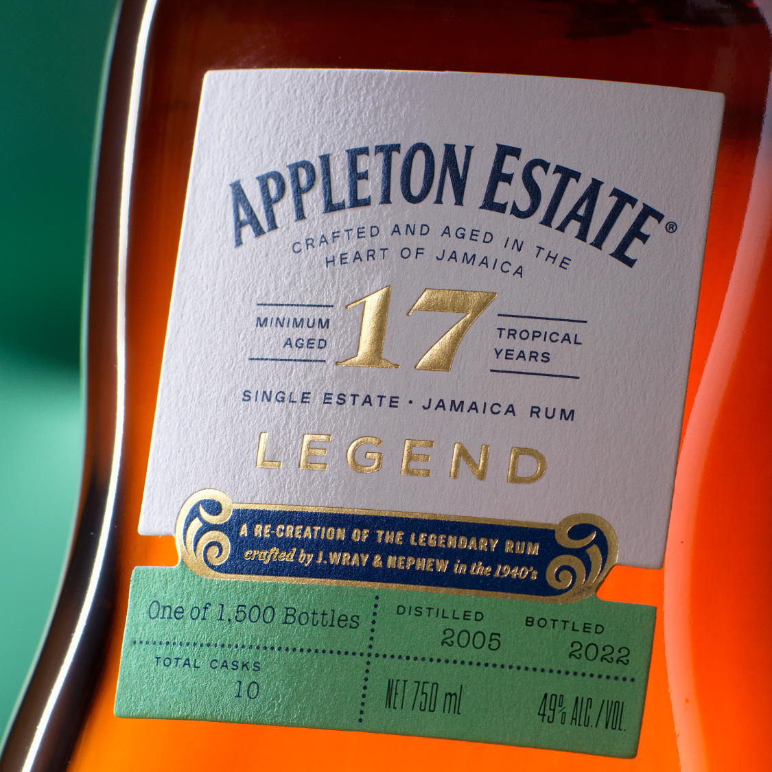 Appleton Estate Jamaica Rum Launches 17 Year Old Legend World Brand