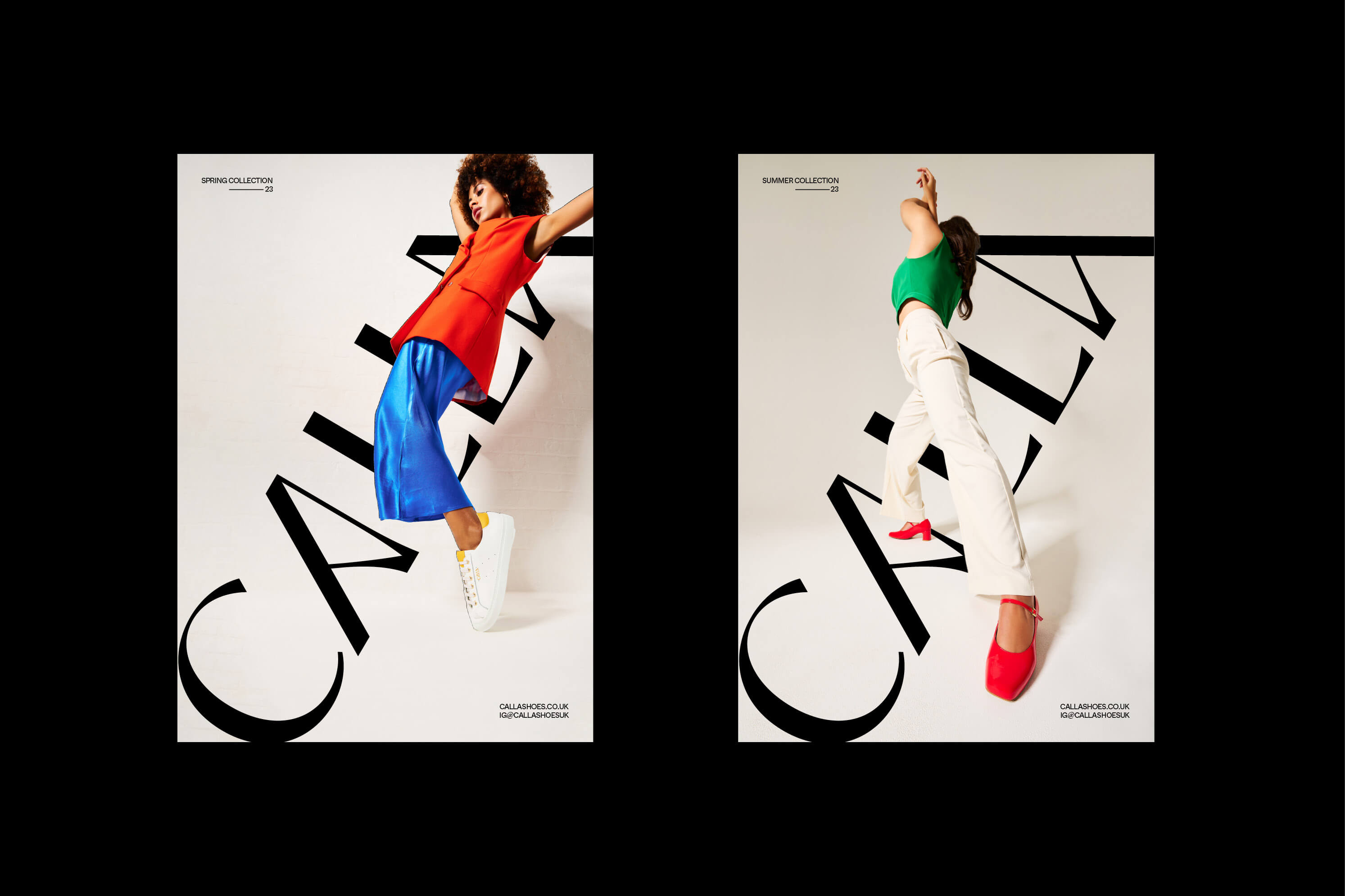 Empowering Brand Redesign Calla's HighEnd Shoe Design with Purpose