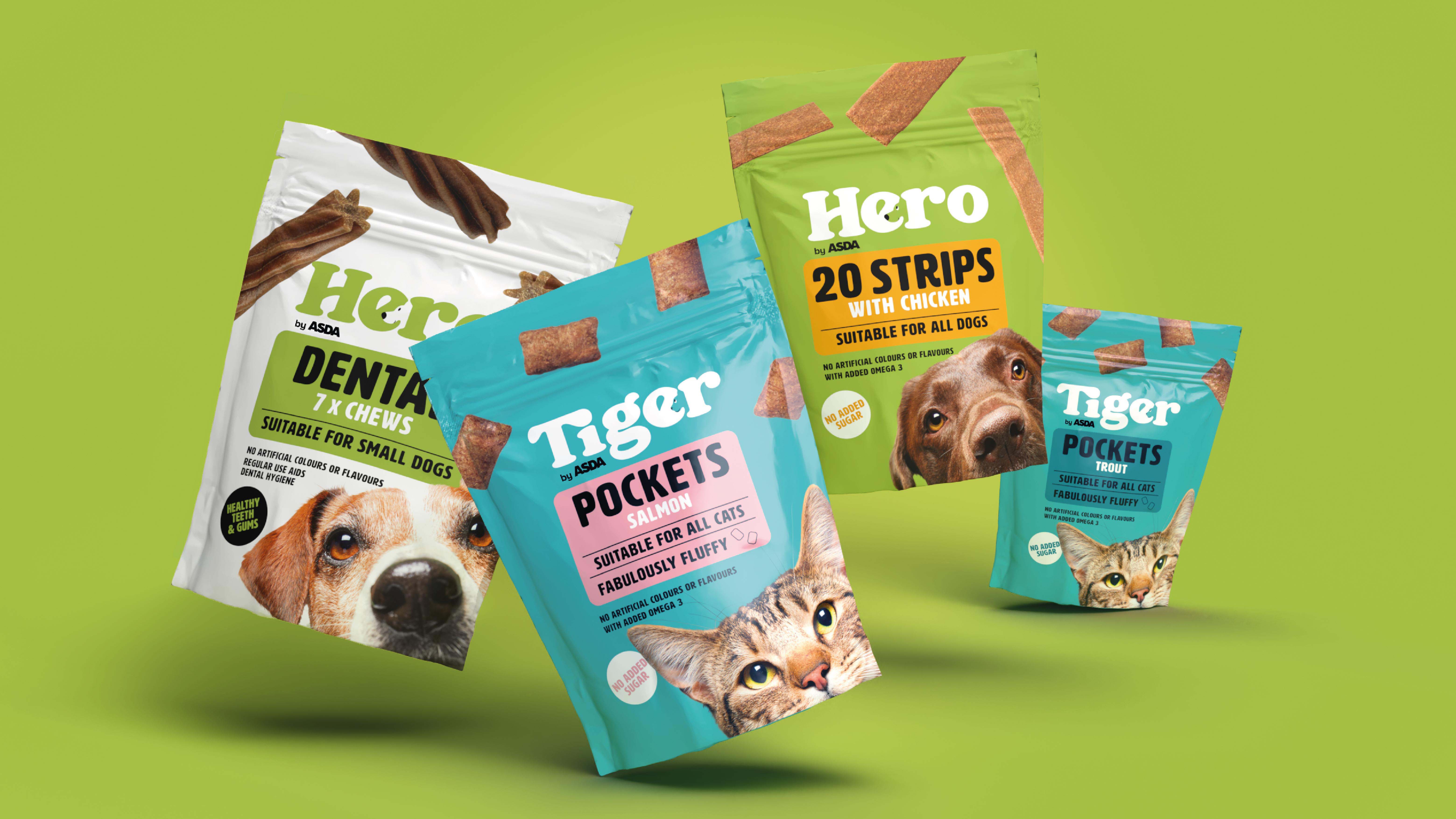 Stormbrands Redesigns Asda’s OwnLabel Pet Food, Celebrating the