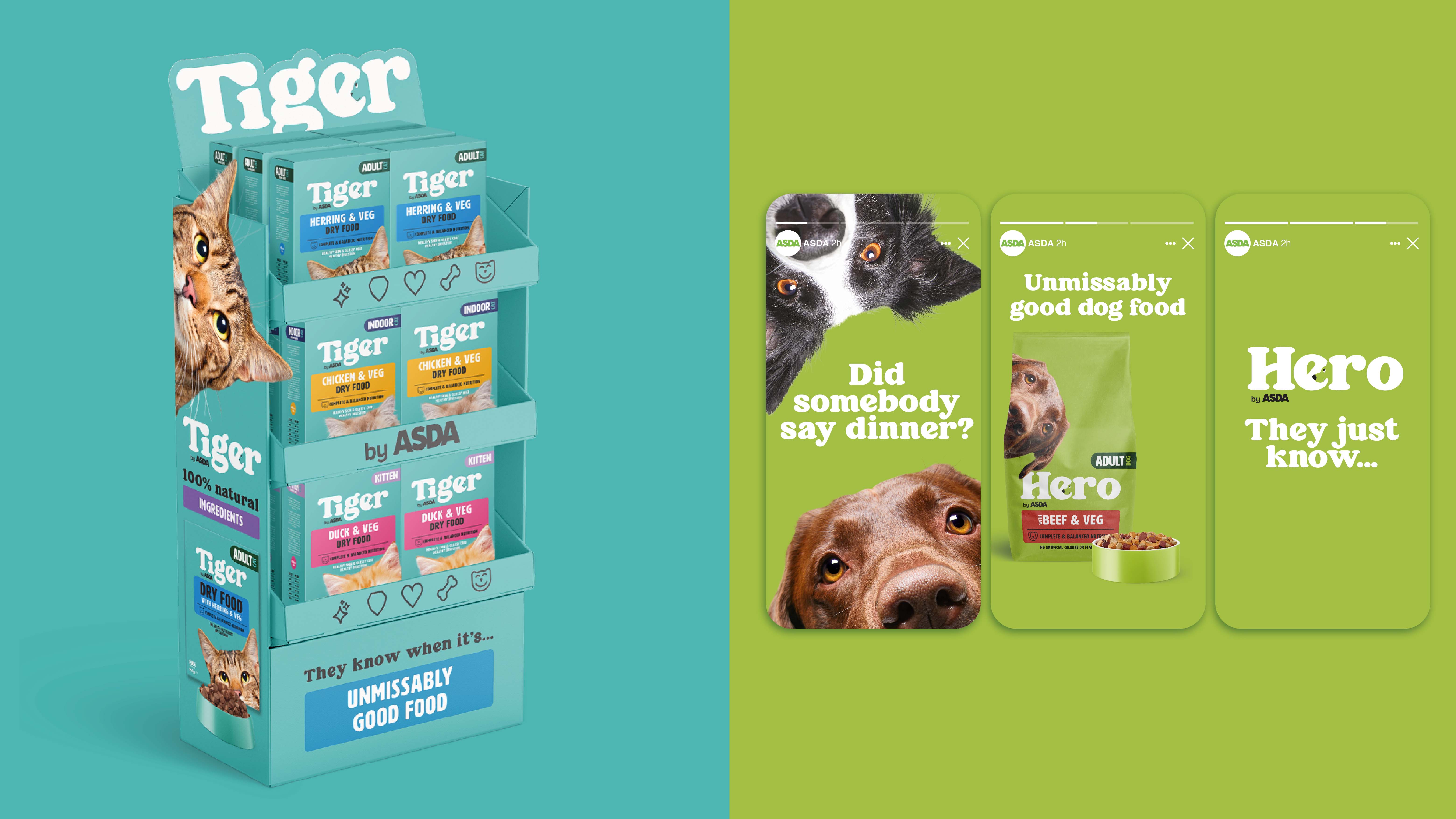 Stormbrands Redesigns Asda’s OwnLabel Pet Food, Celebrating the