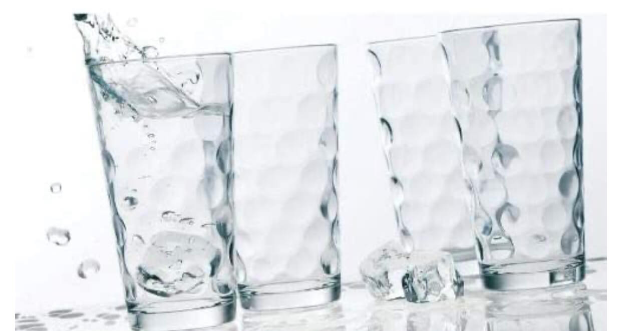 Home Essentials Set of 4 Cooler Glasses World Class Items