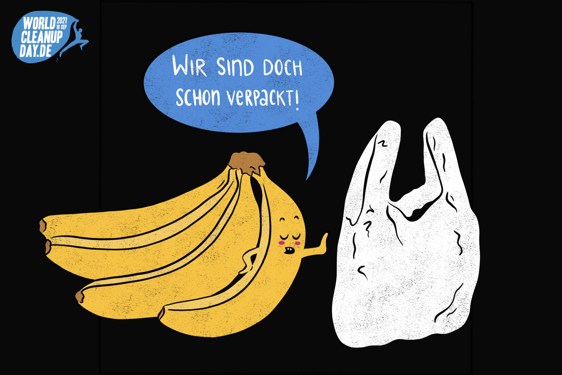 Deine wöchentliche Challenge werde plastikfrei bis zum World Cleanup