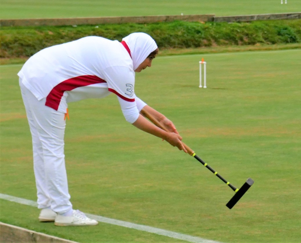 2018 Over 50 Golf Croquet World Championship Winner Hanan Rashad