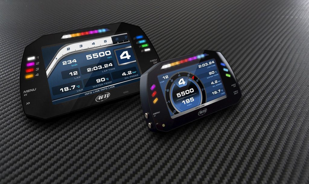 Data Logger kart Cross GPS Aim MXS World Cross Car RallyMix