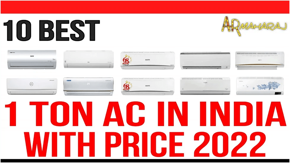 10 Top 1Ton AC available in India Buyer's Guide 2022