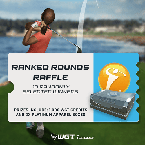World Golf Tour Free Online Golf Game Special Raffle