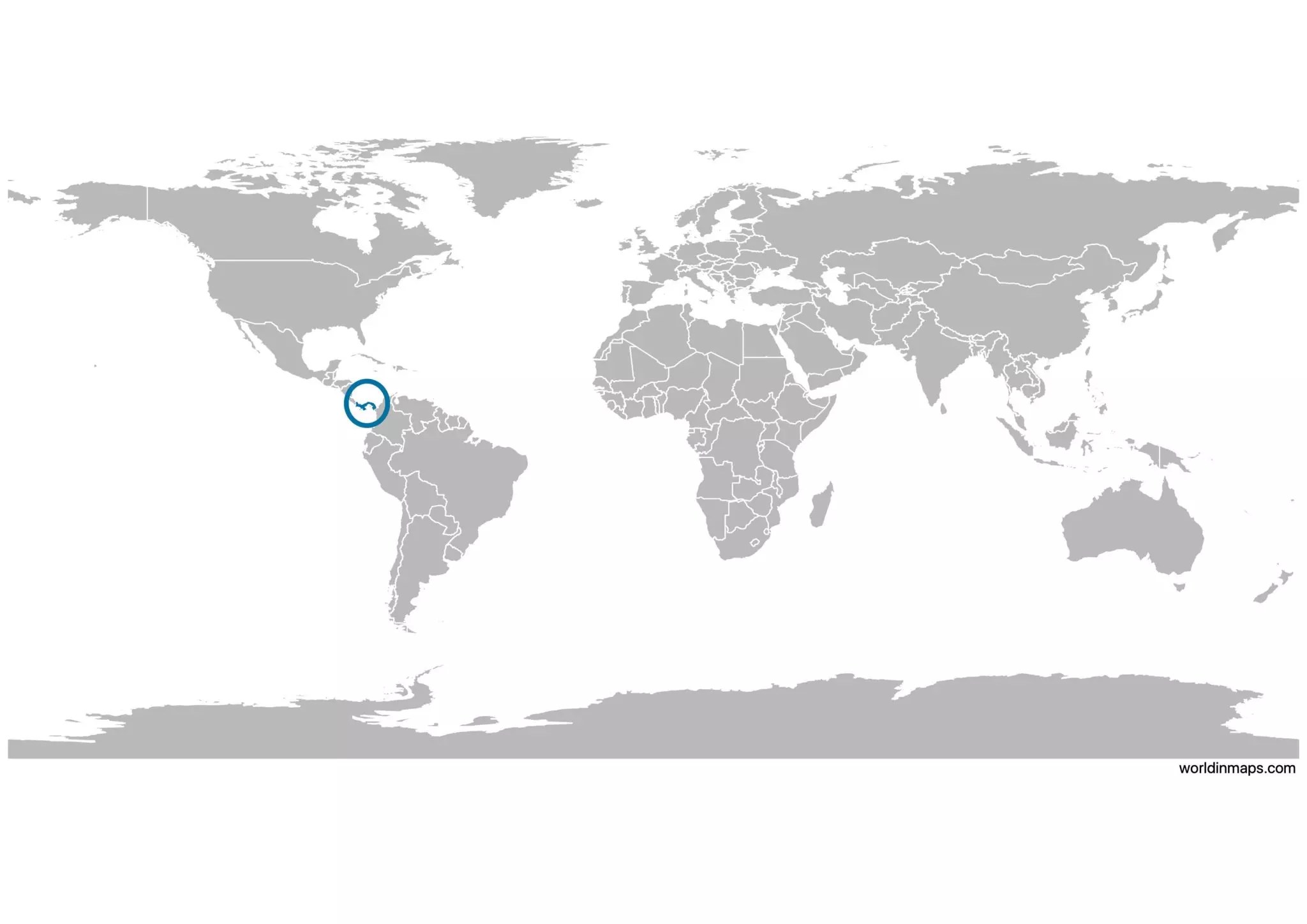Panama data and statistics World in maps